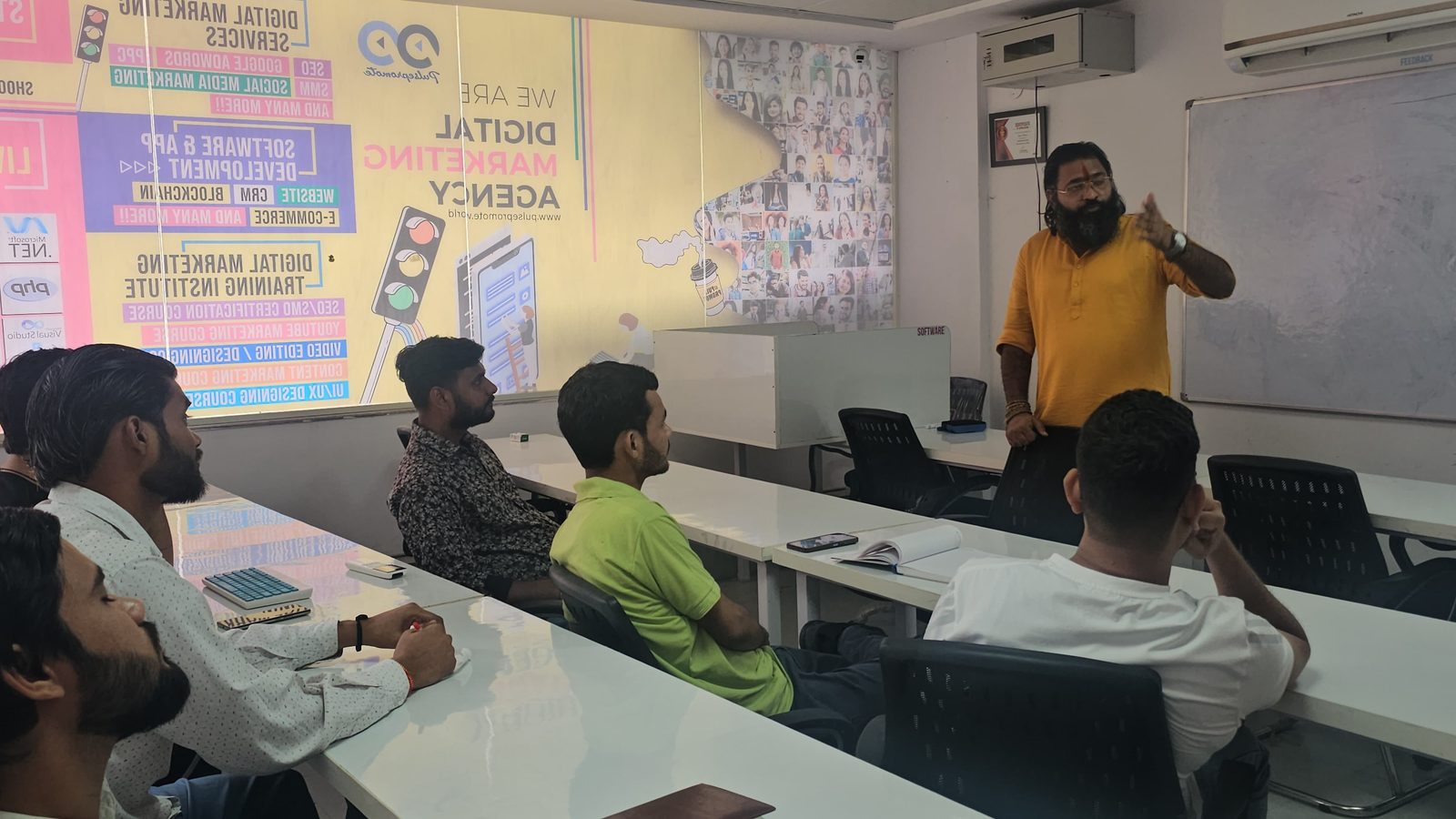 Kabeer Ji Maharaj guiding young professionals